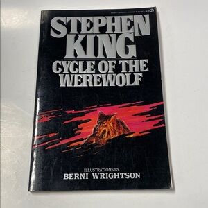Stephen King - Cycle Of The Werewolf (Paperback, 1985) True First Edition Signet